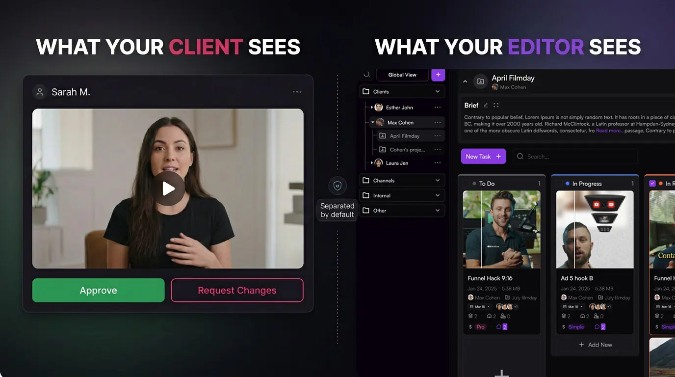 Built-In Client ↔ Editor Separation